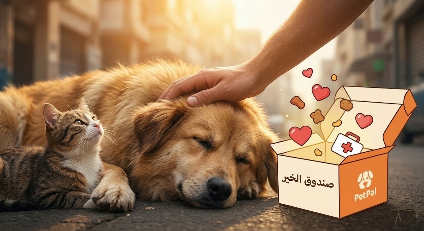 إنقاذ حيوان شارع